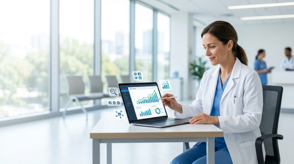 Healthcare Digital Marketing strategy for clinics and hospitals